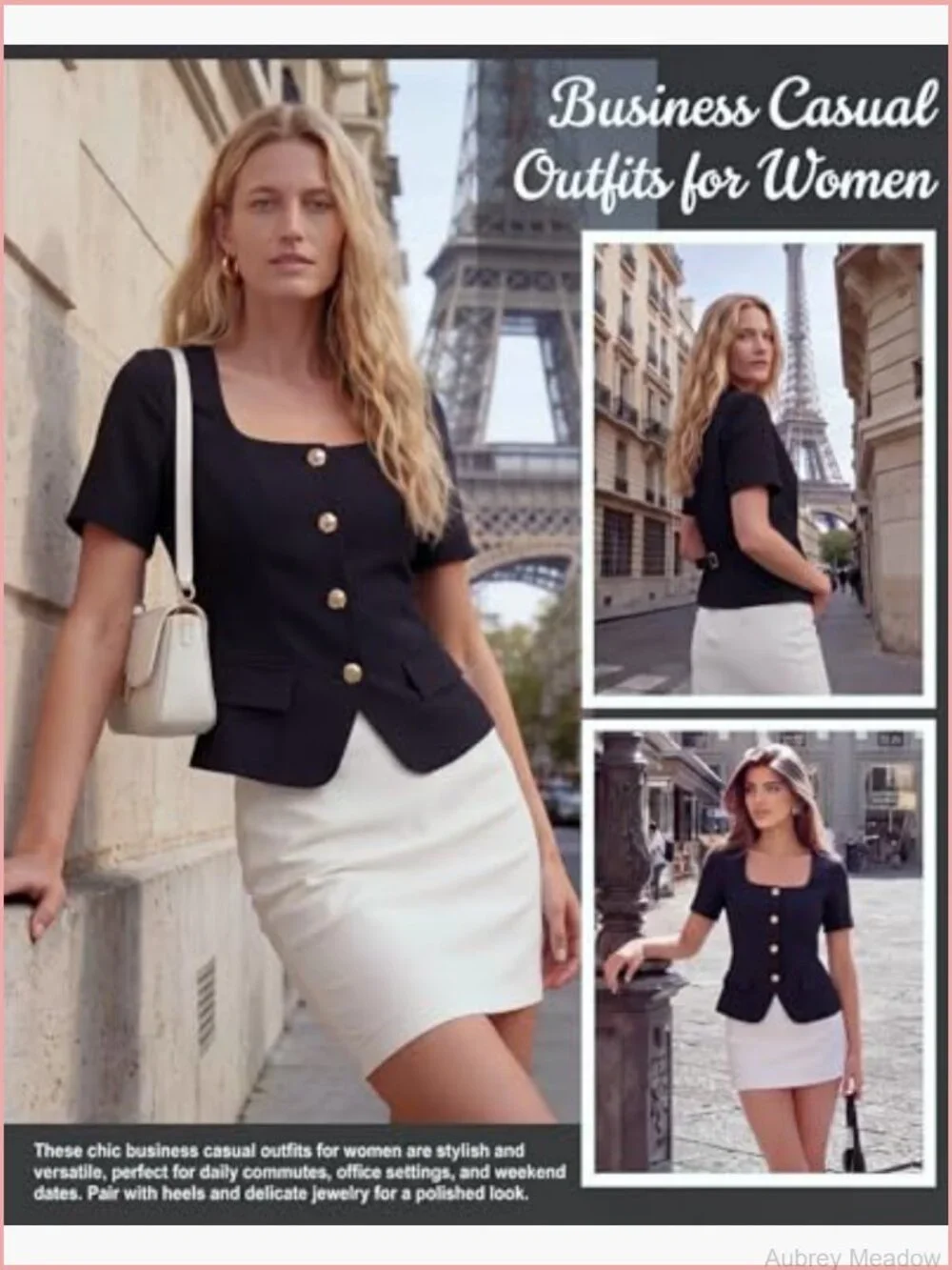 Short Sleeve Square Neck Blazer with Pockets Dressy Casual Work Jacket